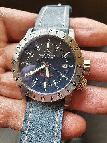 horloge op hand