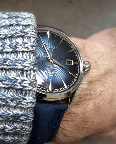 Seiko Cocktail Blue
