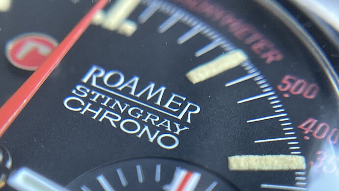 NA containerhorloge met binnenwerk van een Rolex Daytona en de link met een...