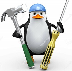 d-penguin-holding-tools-illustration-wearing-hardhat-hammer-screwdriver-54495072