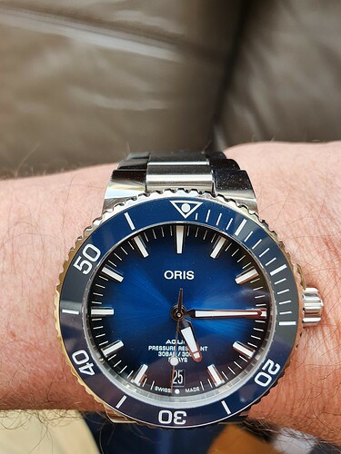 horloge om pols 43.5 mm