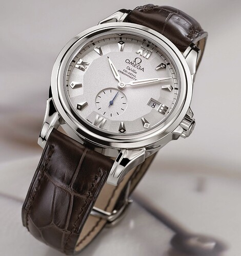 Omega - De Ville Co-Axial Big Date & De Ville Co-Axial Small Seconds  2