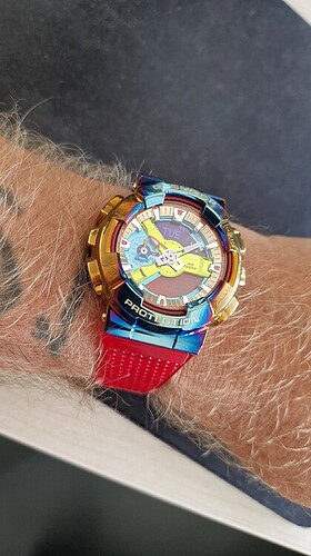 rainbow gshock