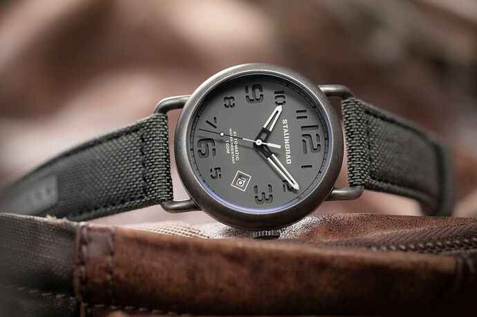 Grey Dive Dial Watch