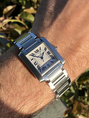 Cartier+Tank+Francaise+Automatic+2302+Watch+Vault+12