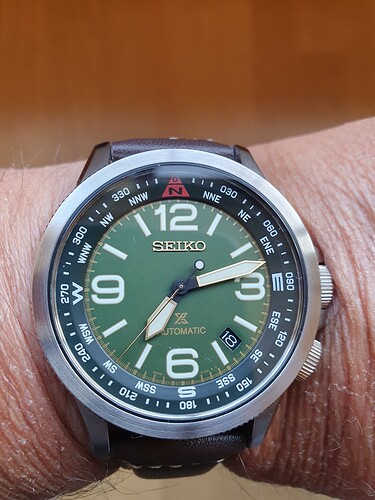 Seiko met kompas