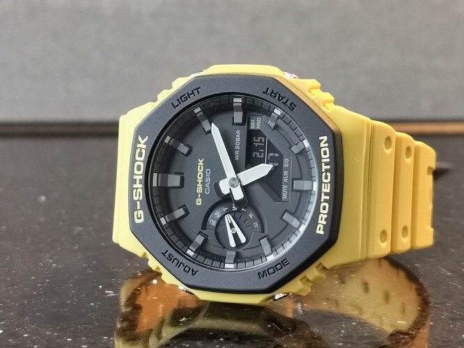 G-Shock Casiaok geel 🌞 | Klockspan
