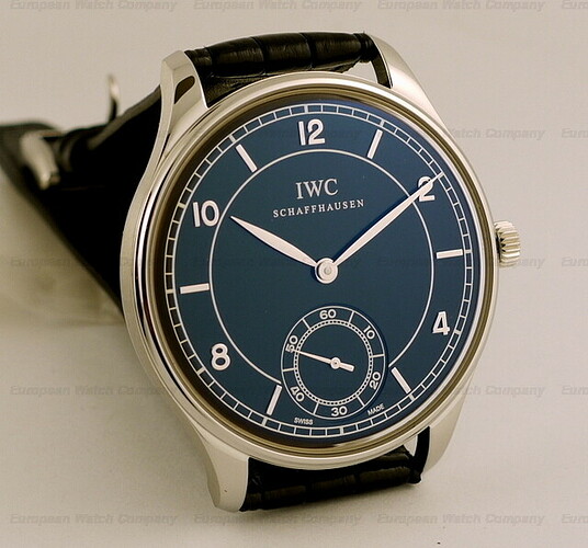 iwc portuguese vintage collection hand wound ref 5445