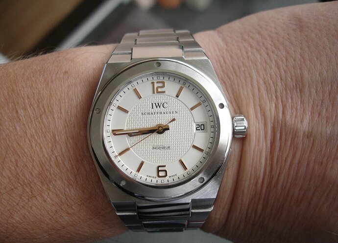 IWC 3228 white dial cal 80110