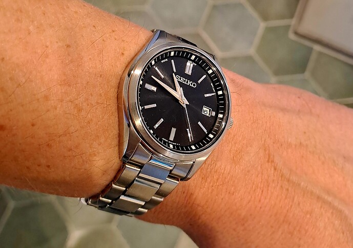 Seiko SBTM323 black