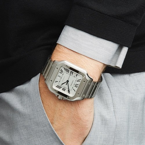 008_Cartier-Santos-De-Cartier-Stainless-Steel-Gents-WSSA0009