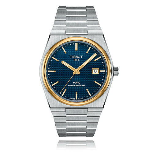 Tissot-PRX-Bucherer-BLUE-Limited-Edition-Blue-Waffle-Yellow-Gold-Plated-T137.407.21.041.00-3