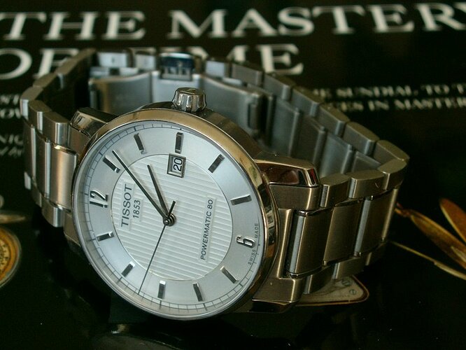 tissot titanium