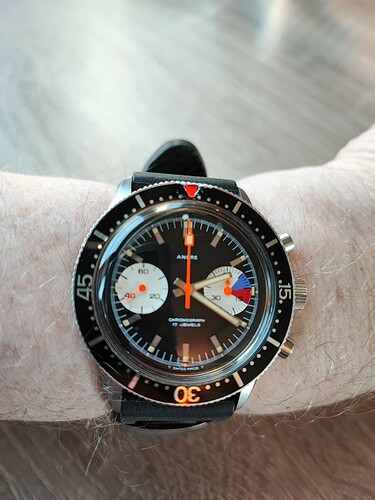 diver chronograaf