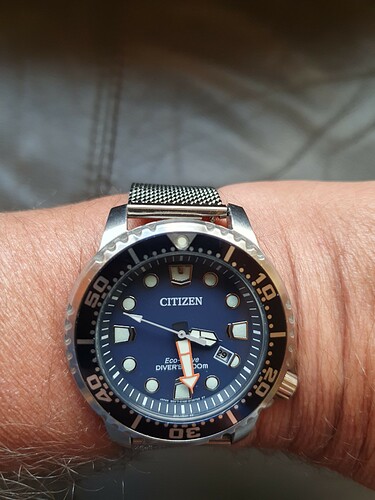 Citizen eco-diver E168-S100631