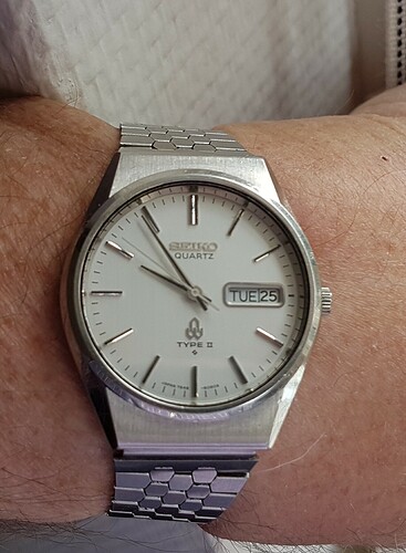 Seiko quartz type 2 (2) 7546 wit 28-03-2023
