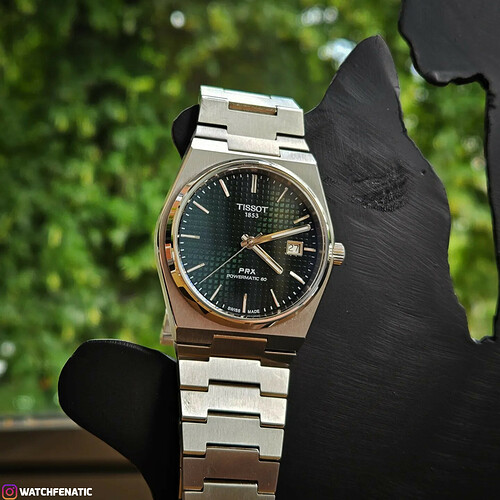 Tissot PRX Groen