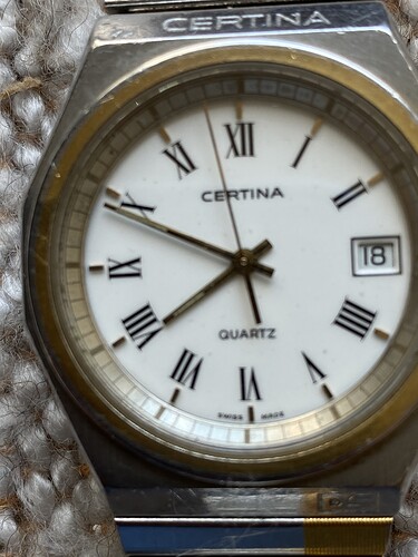 22-05-16 Certina horloge Sjak - voor