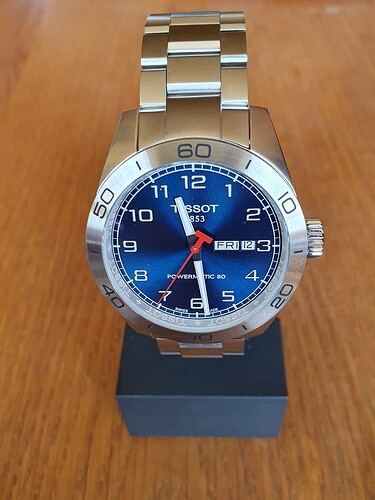 horloge op standaard