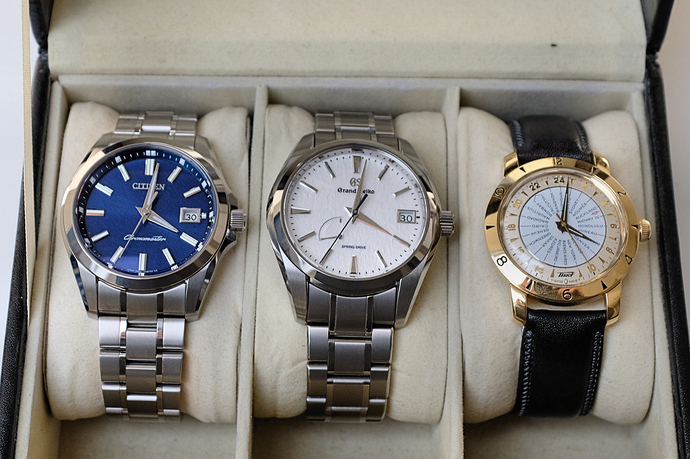 05 - Blauw wit goud Citizen GS Tissot - 301120