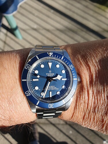 Tudor BB58 in het zonnetje
