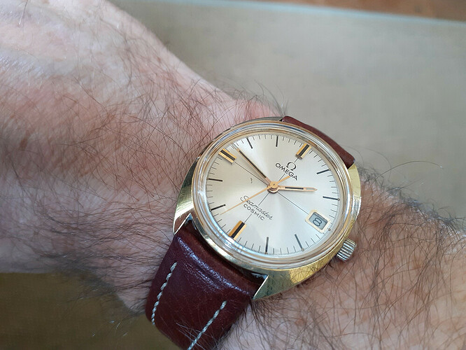 Omega Seamaster Cosmic wristshot