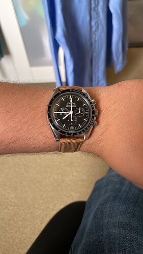 Omega new strap