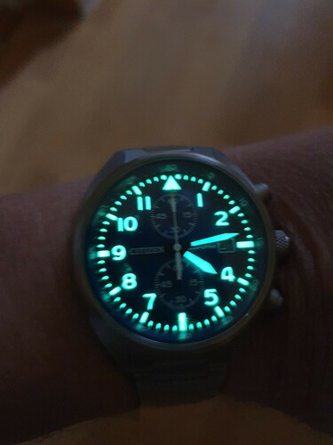 Citizen chrono lume