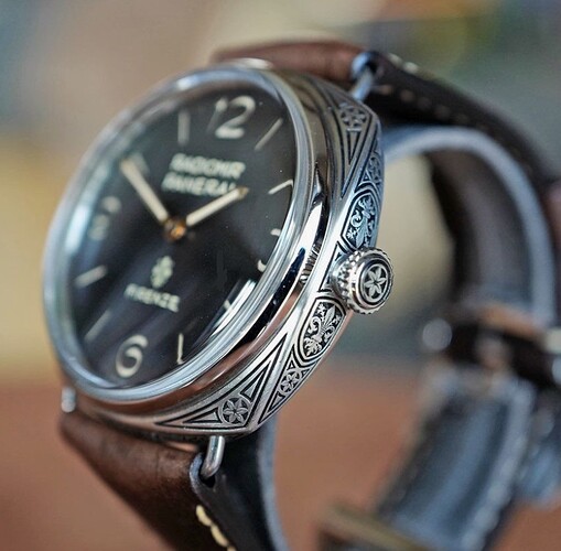 PAM 672 Radiomir Firenze Engraved