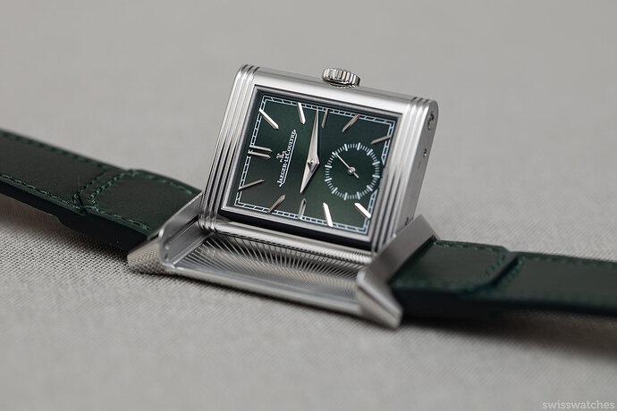 Jaeger-LeCoultre-Reverso-Tribute-Small-Seconds-Ref-Q3978430-Green-Face