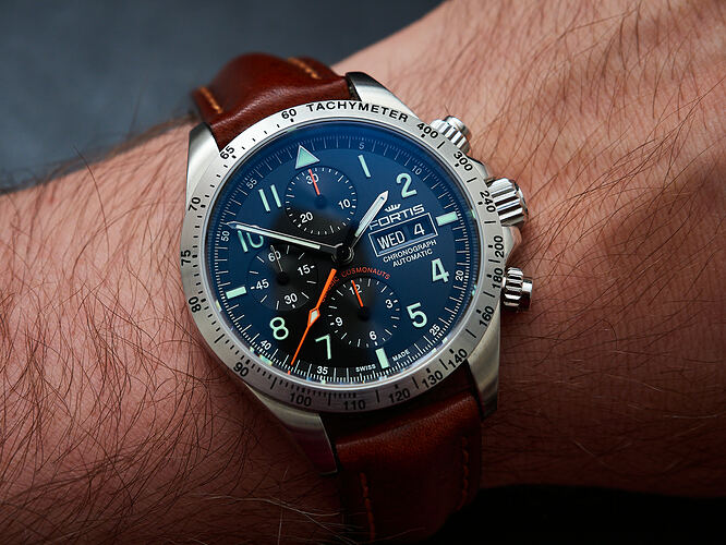 Fortis Classic Cosmonauts Chronograph PM Steel