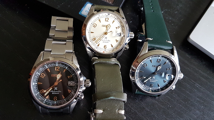 Seiko Prospex Alpinist trio #2