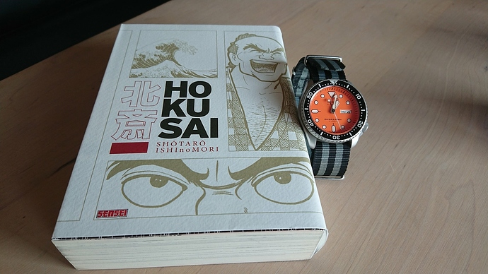 Hokusai-strip - Seiko SKX