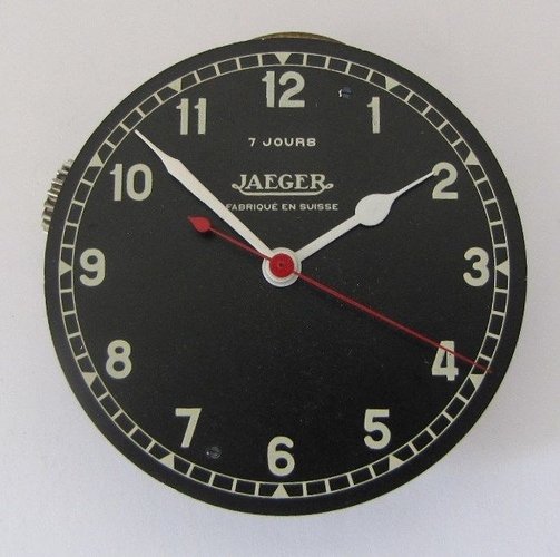 Jaeger 7 day clock