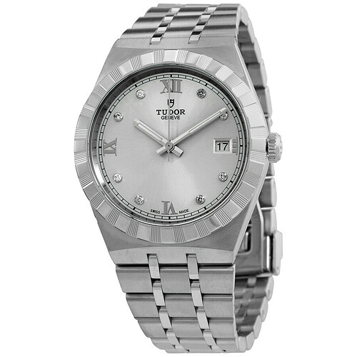 tudor-royal-automatic-diamond-silver-dial-mens-watch-m285000002