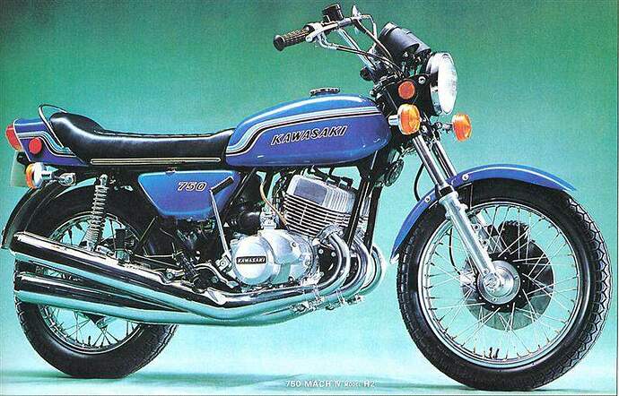Kawasaki H2 750 72