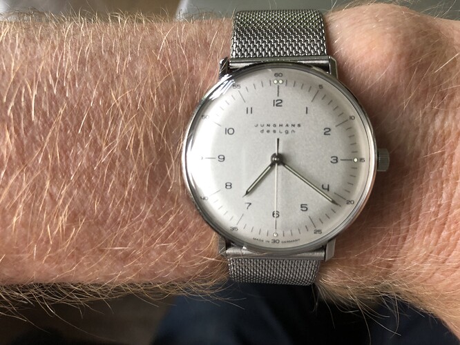 Junghans Max Bill hemdloos