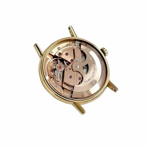 Omega Genève Linen Dial clock