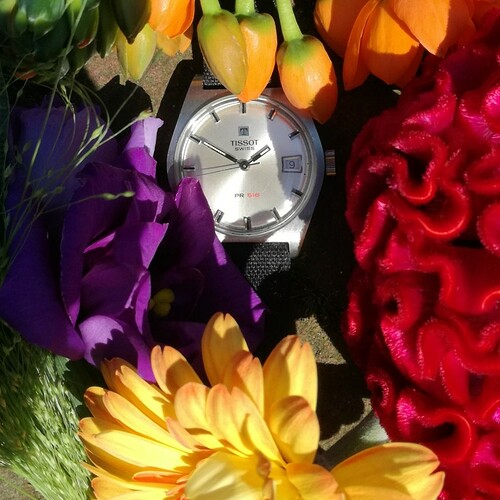 Westlandse bloemen met Tissot PR 516 (2)