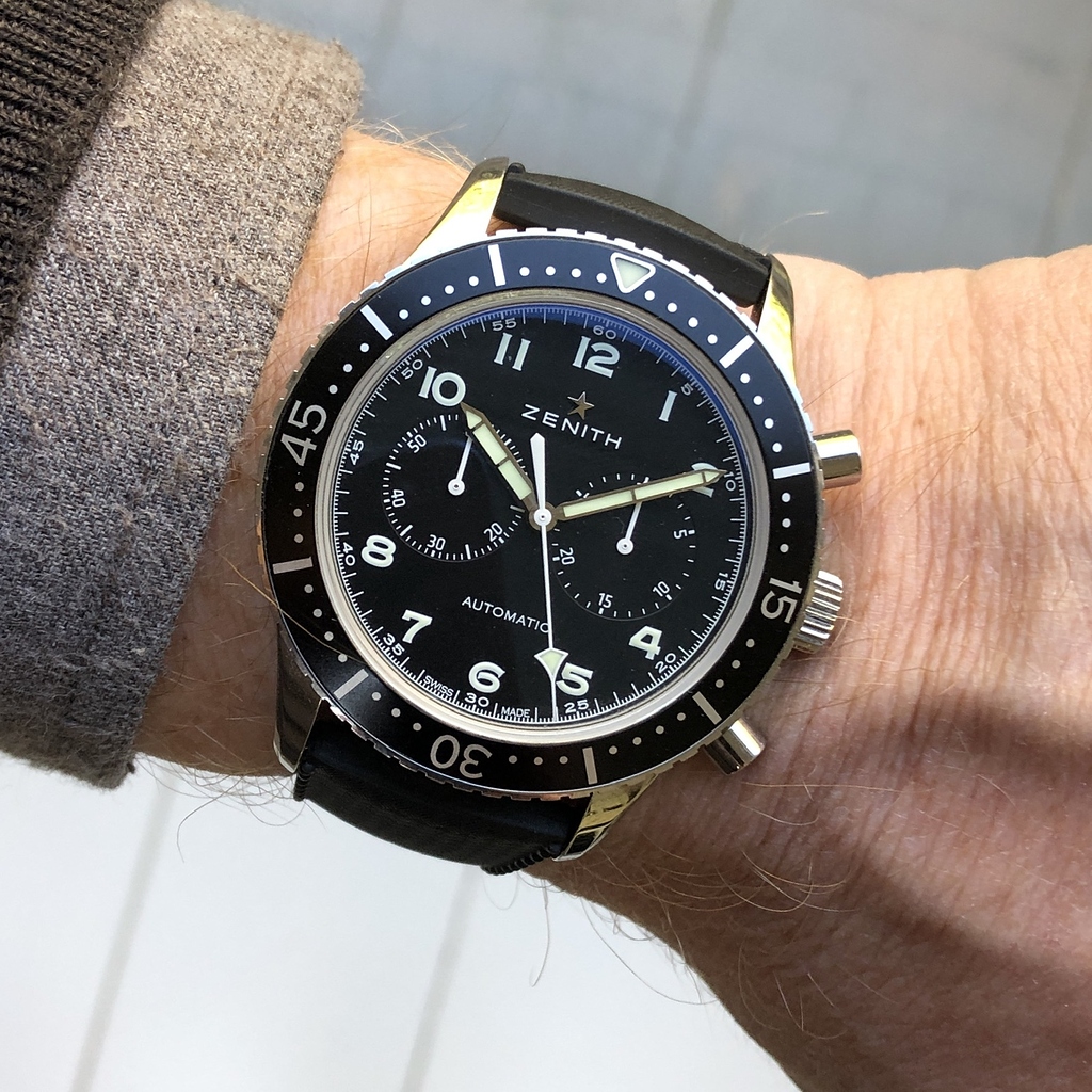 REVIEW Jaeger LeCoultre Deep sea Chrono vs Zenith Cronometro Tipo CP 2