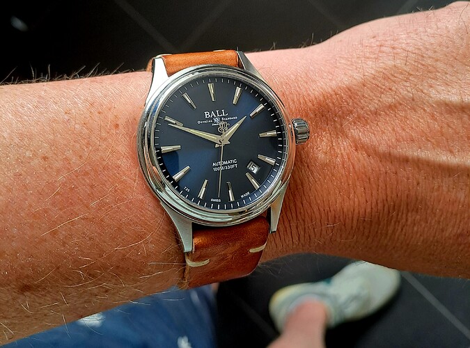 Ball fireman victory - Brown strap