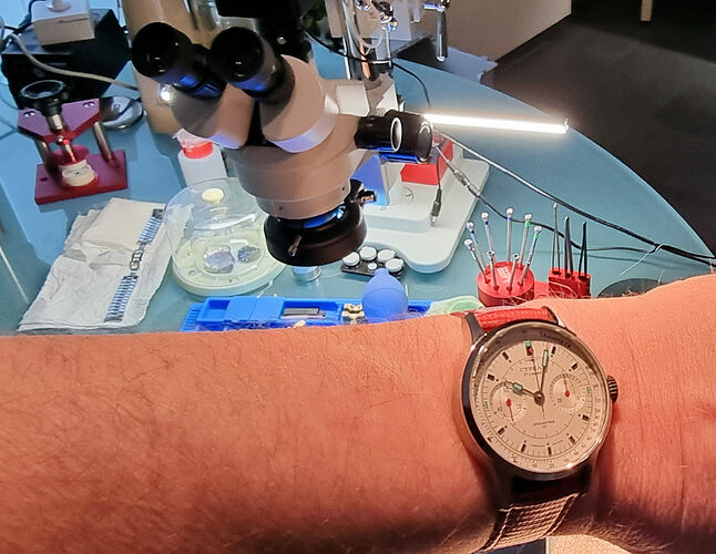 Strela Chronograph Cosmos 40mm Saphir