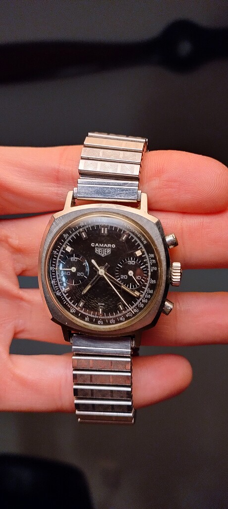 Vintage heuer camaro outlet