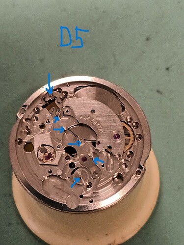 pinions D5