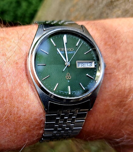Seiko quartz groen (2) 13-10-2023