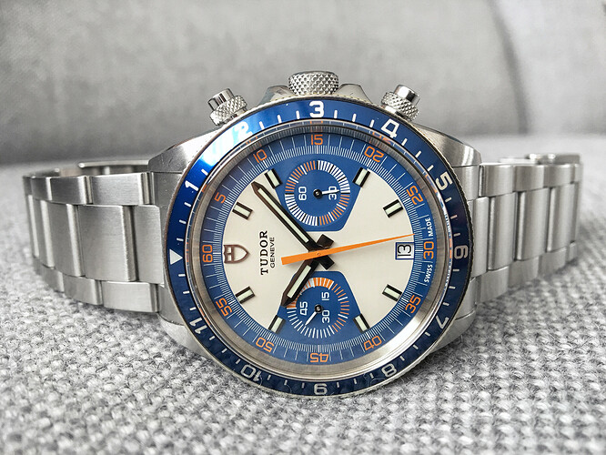 Tudor Heritage Chrono Blue - 004