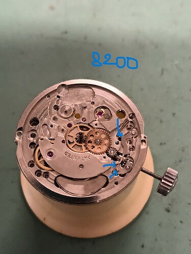 wrijvingsvlakken 8200