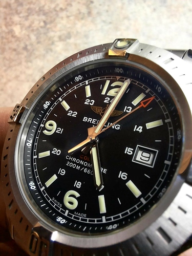 Breitling macro