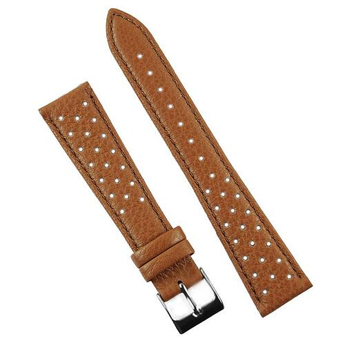 18mm20mm22mmTanGrandPrixRallyeRacingWatchBandStrap.1