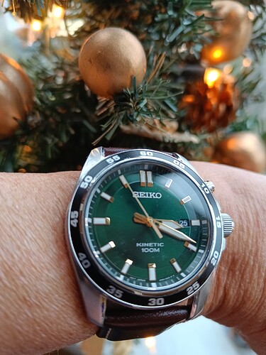 25e seiko kinetic kerst